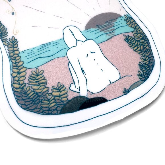 Sunset in a Bottle, diecut vinyl sticker - Picture 3 of 3